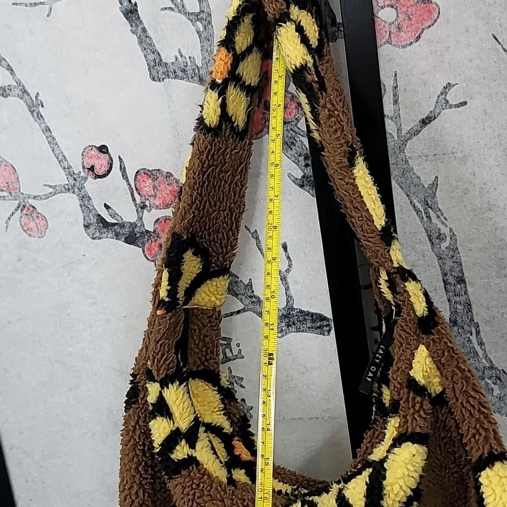 Lazy Oaf Flower Fleece Hoodie And Bag Set - Picture 11 of 13
